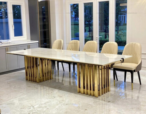 Bàn Inox Mặt Đá