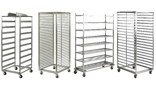 xe đẩy khay inox