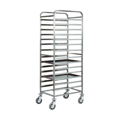 xe đẩy khay inox