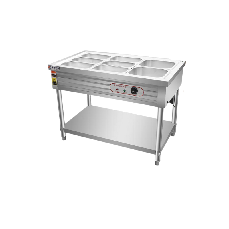 Bàn hâm nóng thức ăn Inox 1