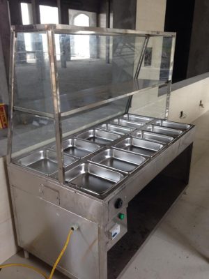 Bàn hâm nóng thức ăn Inox 6